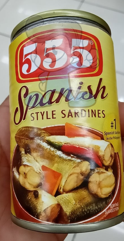 555 Spanish Style Sardines (8 X 155 G) Groceries