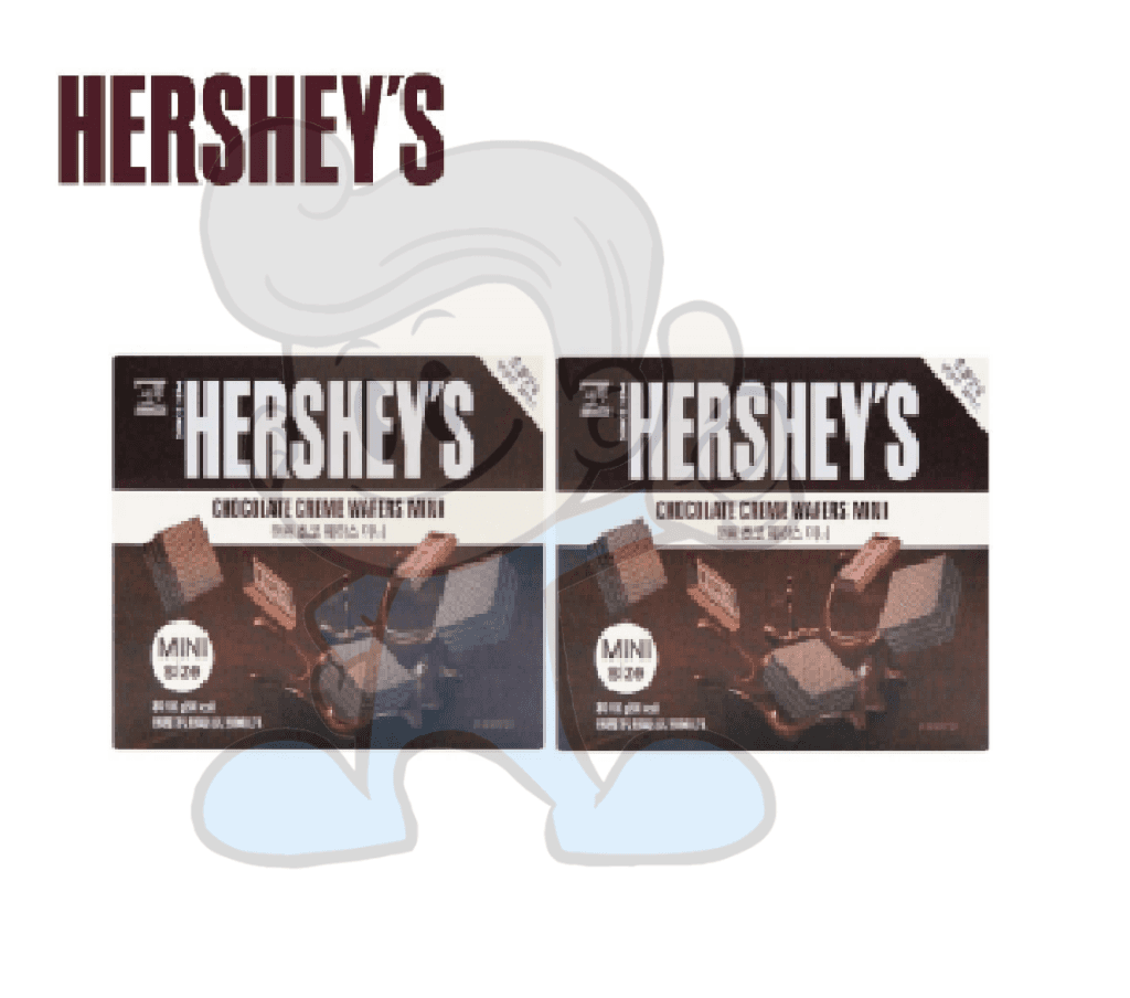 Hershey&#39;s Chocolate Creme Wafers Mini Size (2 x 100 g)