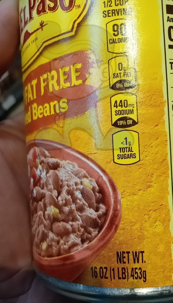 Old El Paso Spicy Fat Free Refried Beans (2 x 453 g)