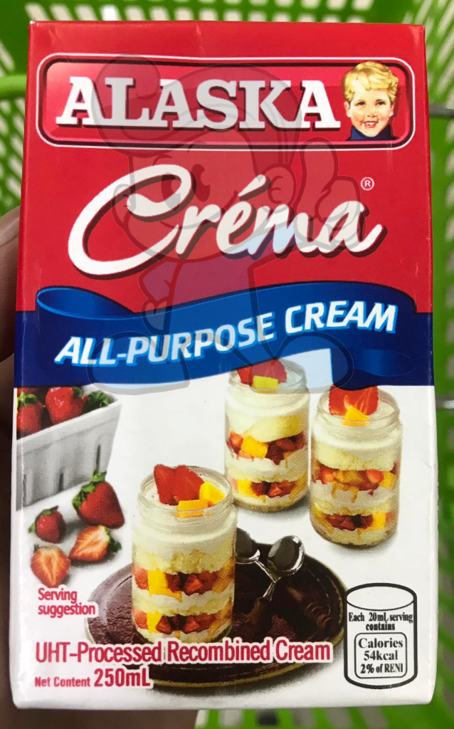 Alaska Crema All Purpose Cream (4 X 250 Ml) Groceries