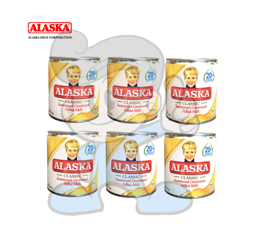 Alaska Sweetened Condensed Milk (6 X 300Ml) Groceries