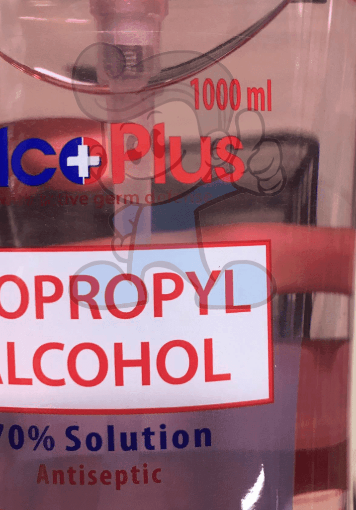 Alcoplus Isopropyl Alcohol 70% (2 X 1000Ml) Health