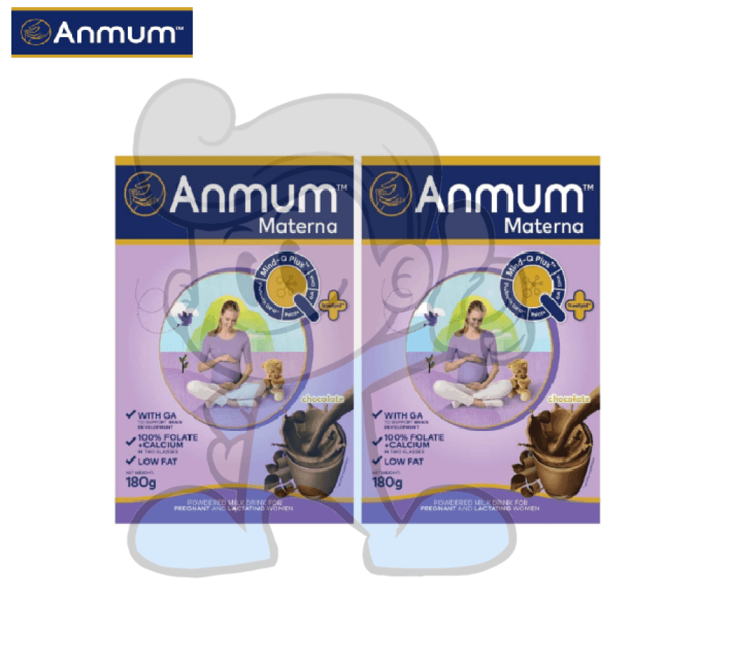 Anmum Materna Chocolate Powdered Milk Drink (2 X 180 G) Groceries