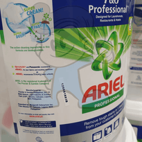 Ariel Laundry Detergent Powder Reusable Bucket /8.5Kg Household Supplies