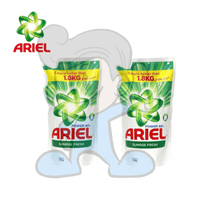 Ariel Power Gel Sunrise Fresh Liquid Detergent 900G Household Supplies