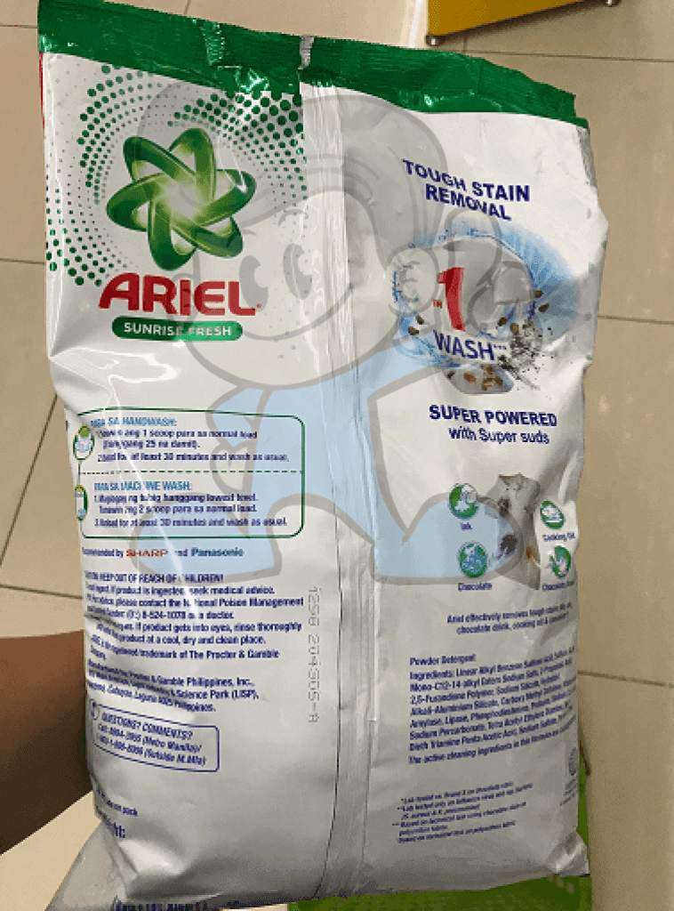 Ariel Sunrise Fresh Powder Detergent 4.1Kg Household Supplies