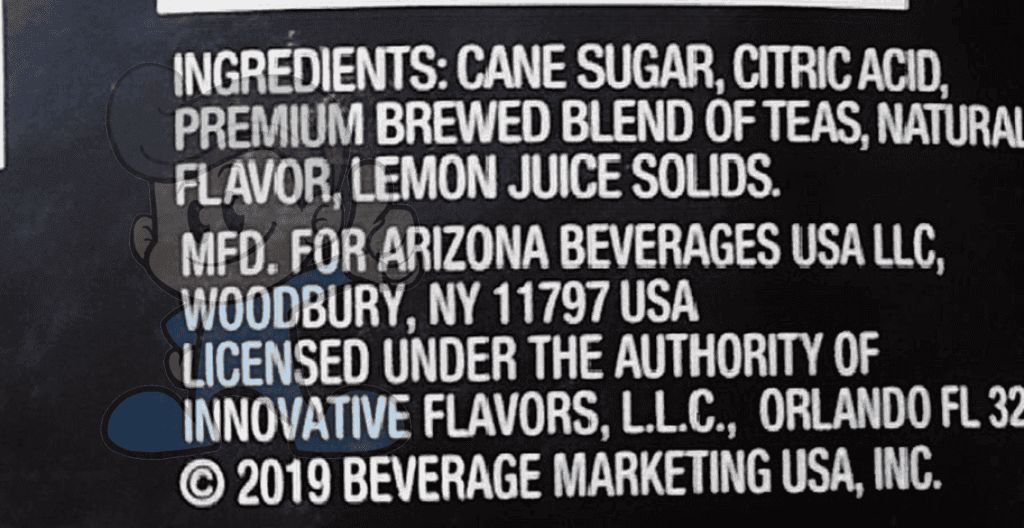 Arizona Arnold Palmer Half & Iced Tea Lemonade Sugar Sweetened Drink Mix 2.07Kg Groceries