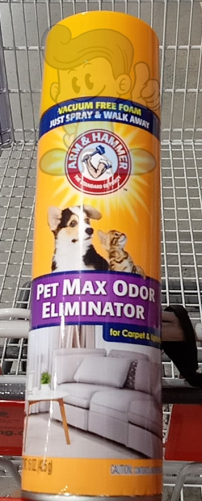 Arm & Hammer Pet Max Odor Eliminator 15 Oz Supplies