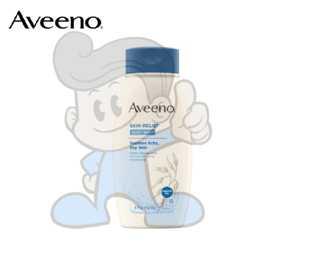 Aveeno Skin Relief Fragrance Free Body Wash 532Ml Beauty