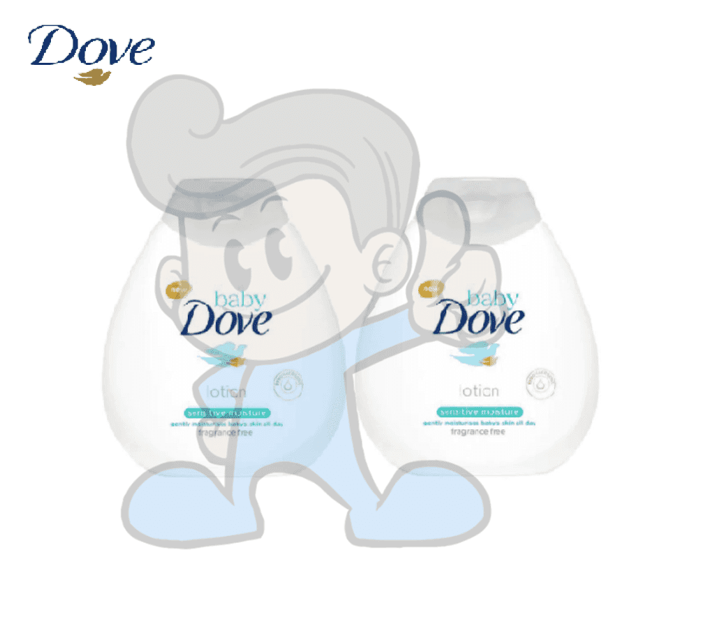 Baby Dove Sensitive Moisture Lotion (2 X 200 Ml) Mother &