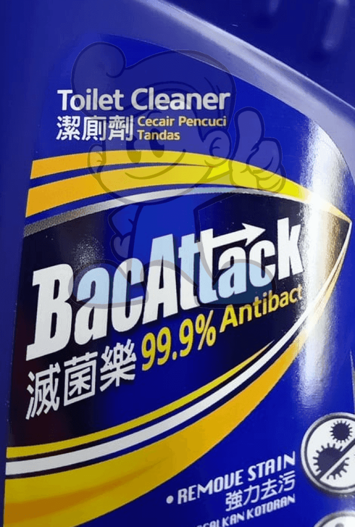 Bacattack Toilet Cleaner (2 X 500 Ml) Household Supplies