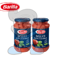 Barilla Basilico Pasta Sauce With 100% Italian Tomatoes (2 X 400 G) Groceries
