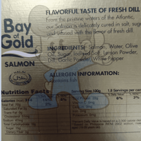 Bay Of Gold Salmon In Olive Oil With Dill (2 X 180G) Groceries