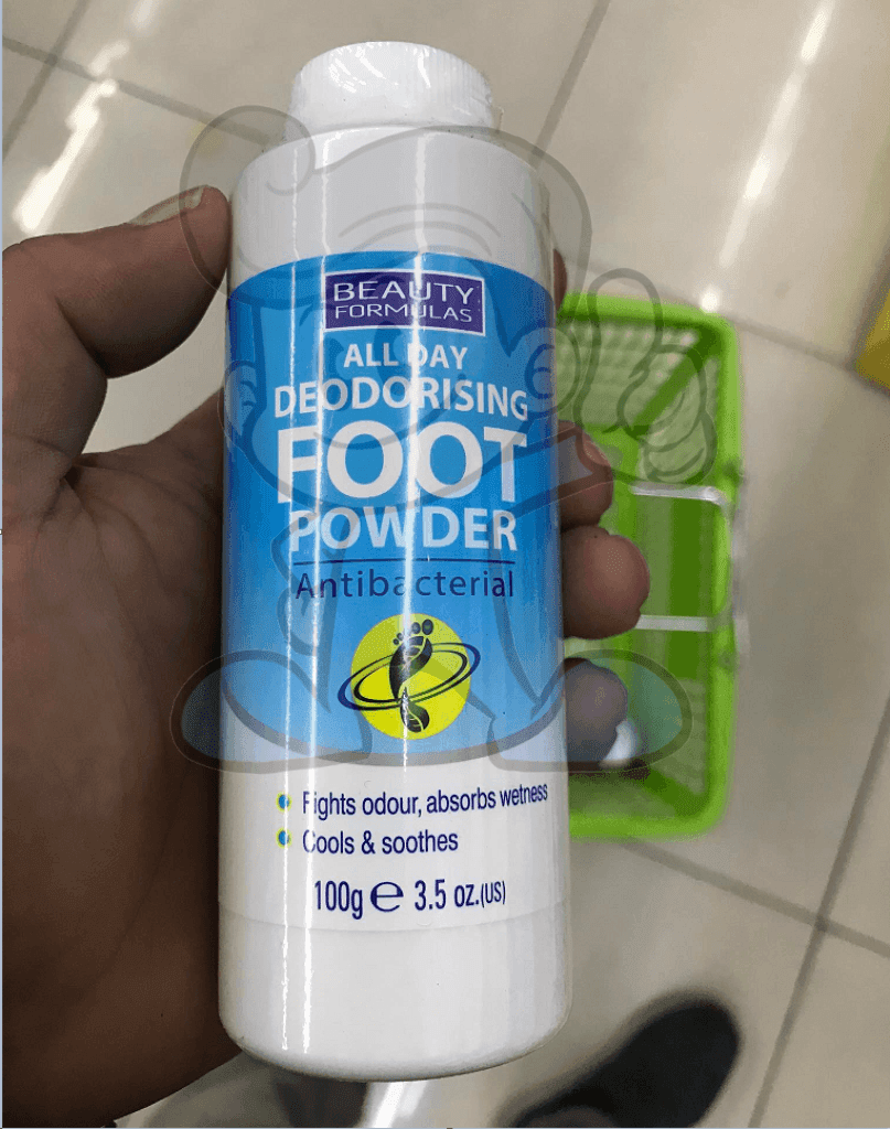 Beauty Formulas Deodorising Foot Powder (2 X 100G)