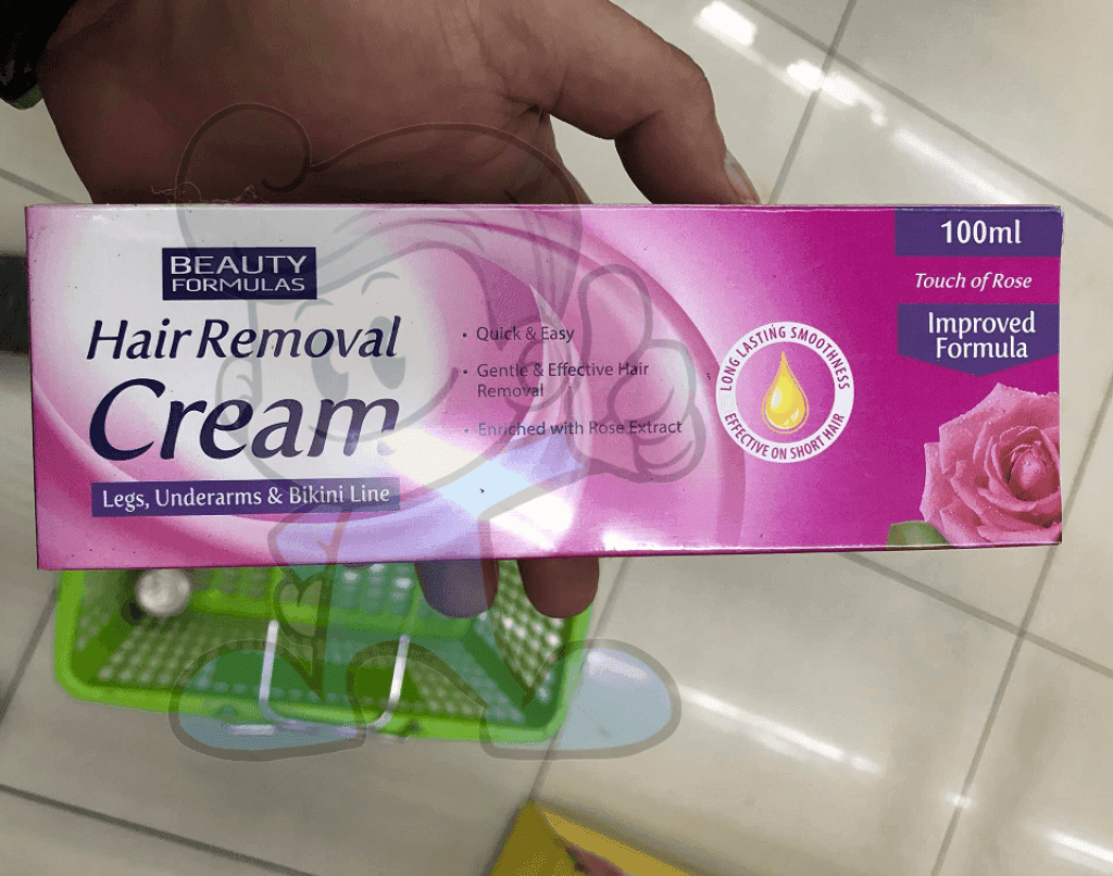 Beauty Formulas Hair Removal Cream - Rose (2 X 100Ml)