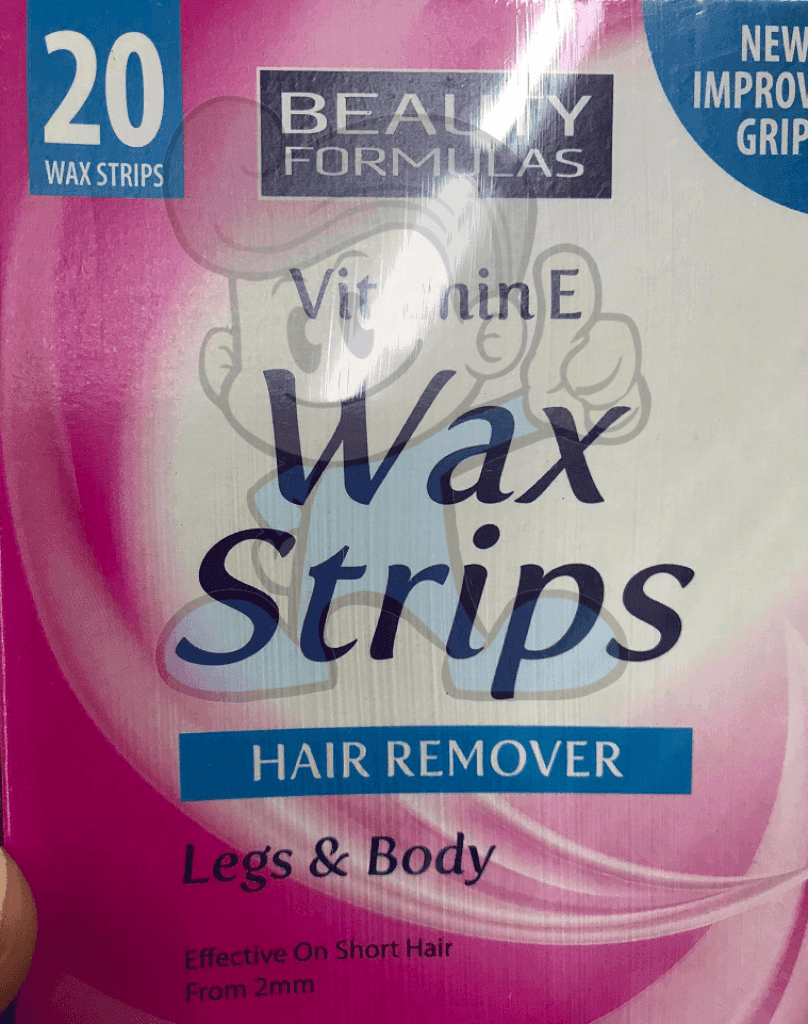 Beauty Formulas Wax Strips 20S