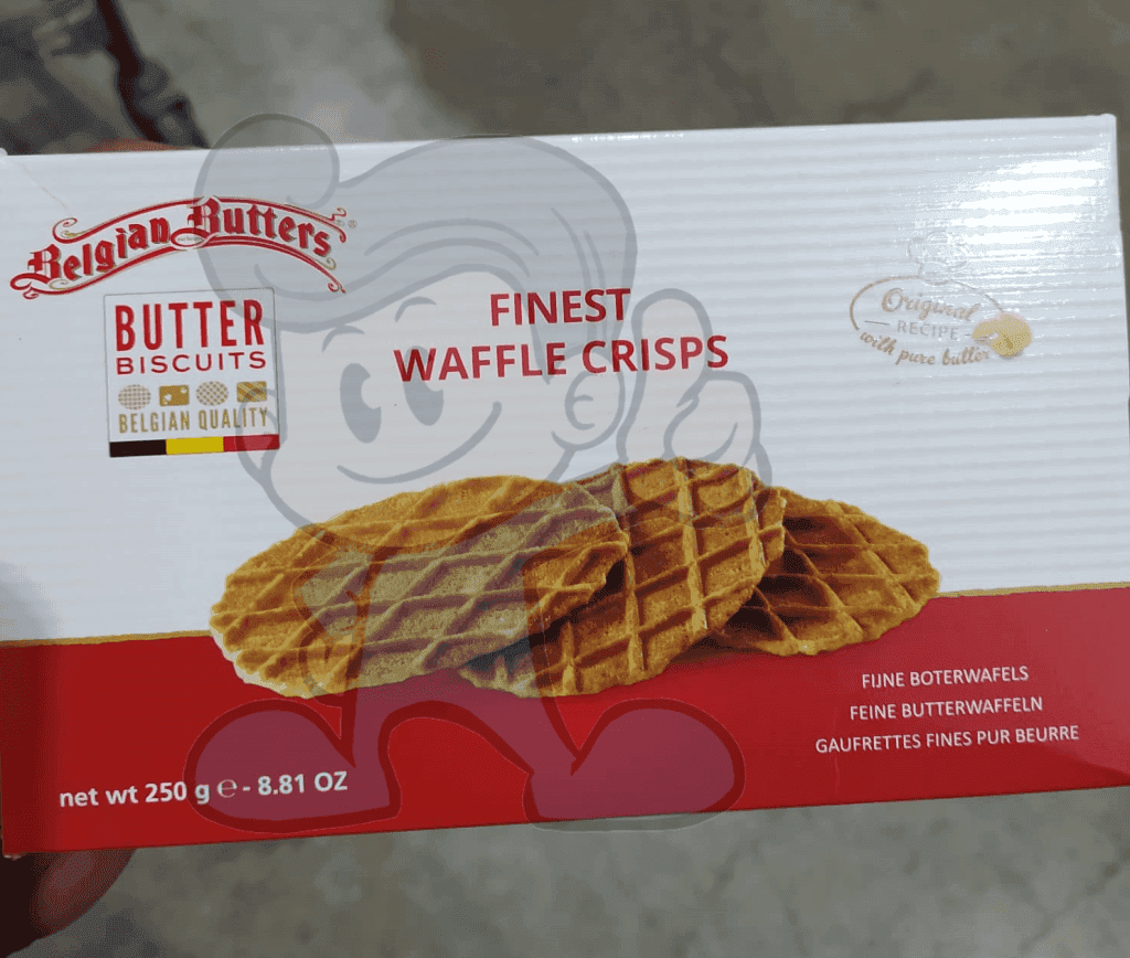 Belgian Butters Finest Waffle Crisps (2 X 250G) Groceries