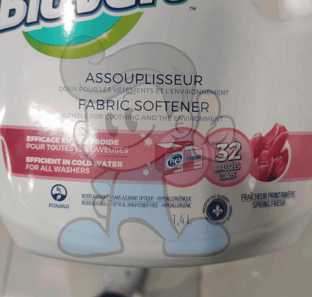 Biovert Fabric Softener Spring Fresh 1.4 L Household Supplies