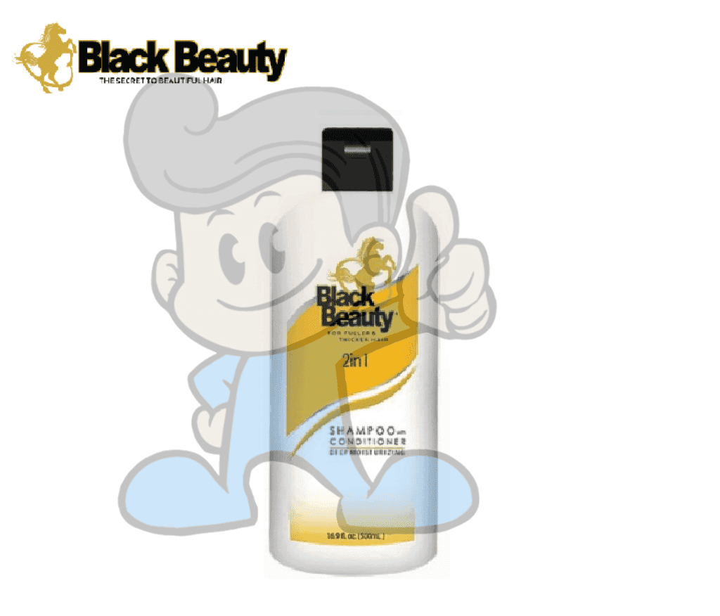 Black Beauty 2In1 Shampoo With Conditioner 500Ml