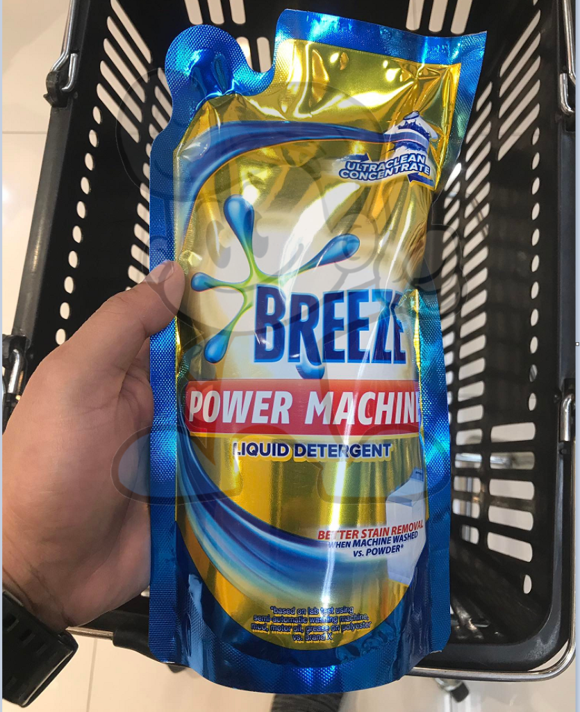 Breeze Power Machine Liquid Detergent (2 X 670Ml) Household Supplies