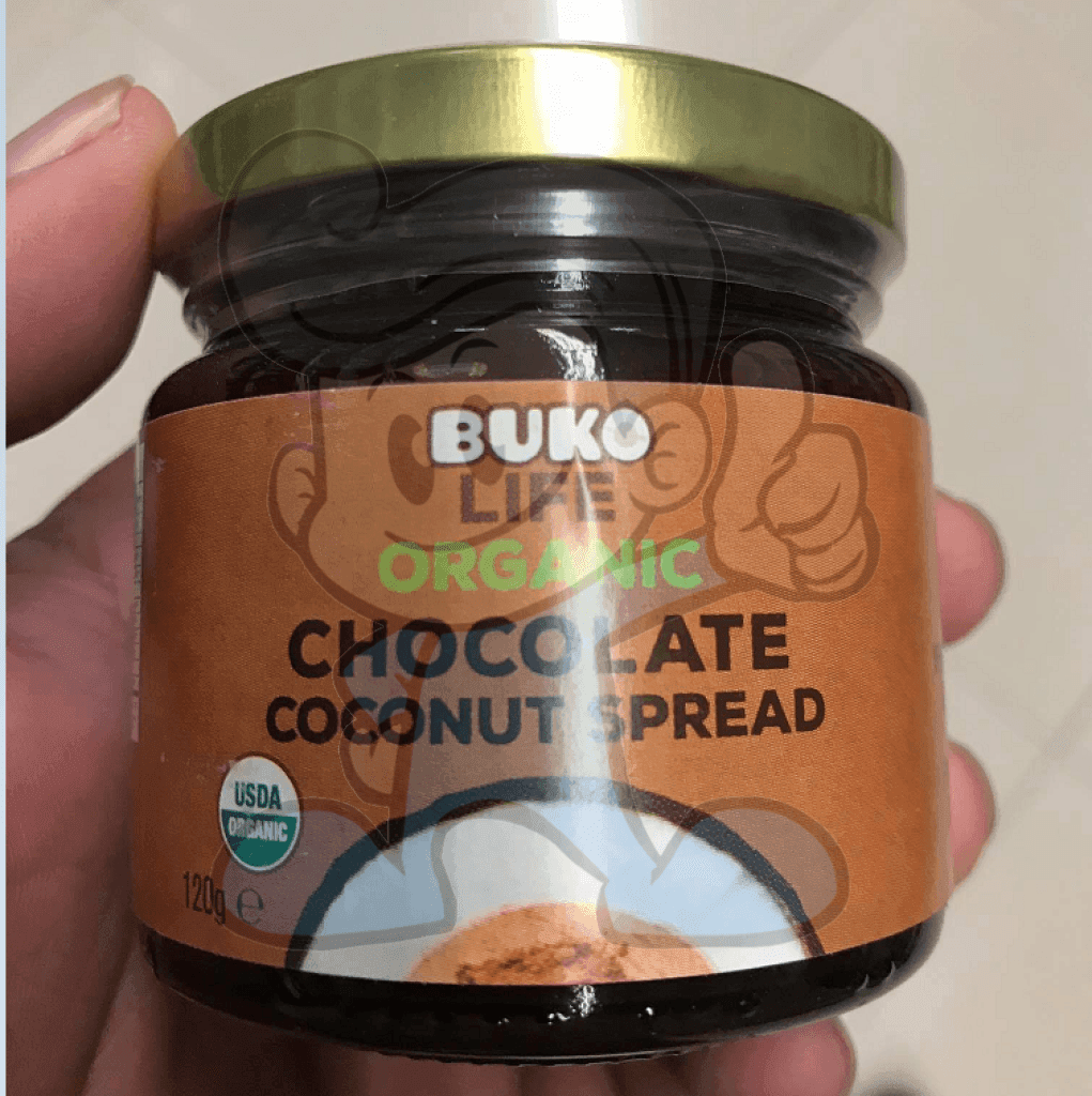Buko Life Organic Coconut Chocolate Spread (2 X 120G) Groceries