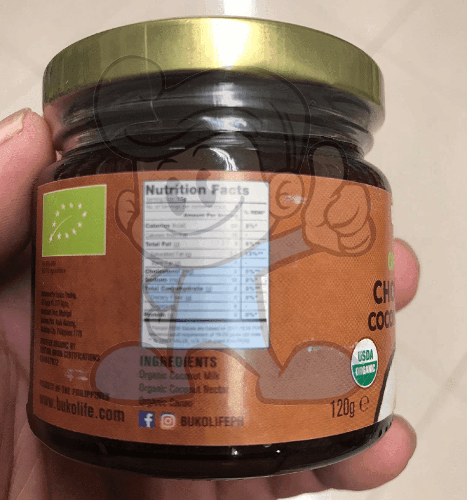 Buko Life Organic Coconut Chocolate Spread (2 X 120G) Groceries