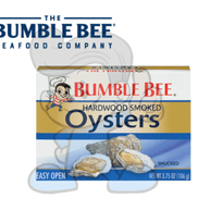Bumble Bee Hardwood Canned Smoked Oysters 3.75 Oz Groceries