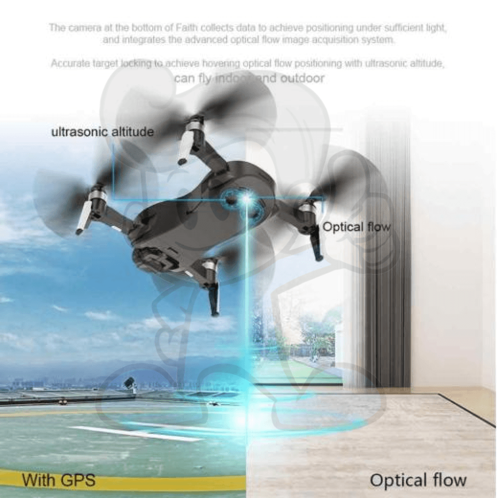 C-Fly Faith Gps Drone 5G Wifi Fpv 4K Hd Camera Brushless Optical Flow Rc Quadcopter Cameras & Drones