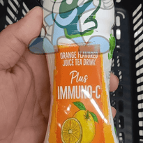 C2 Orange Flavored Juice Tea Drink Plus Immuno-C (6 X 350 Ml) Groceries