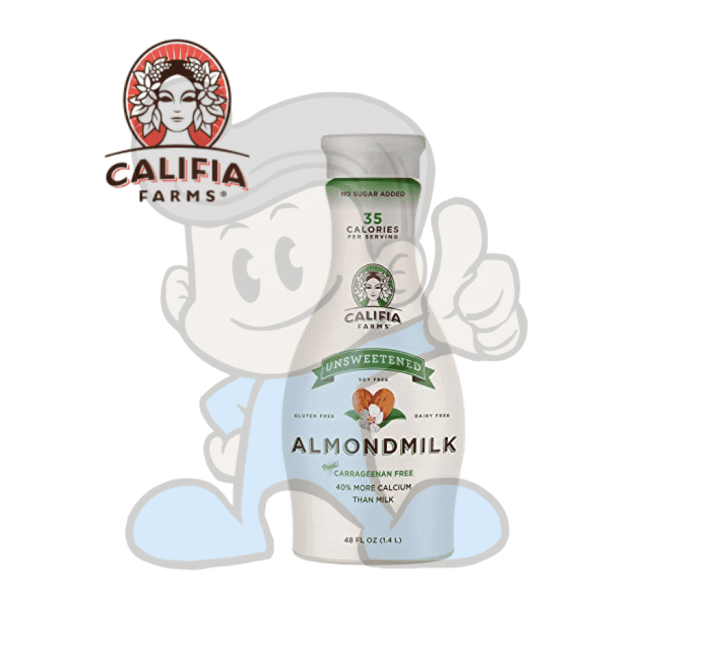 Califia Farms Unsweetened Almondmilk 48 Oz Groceries