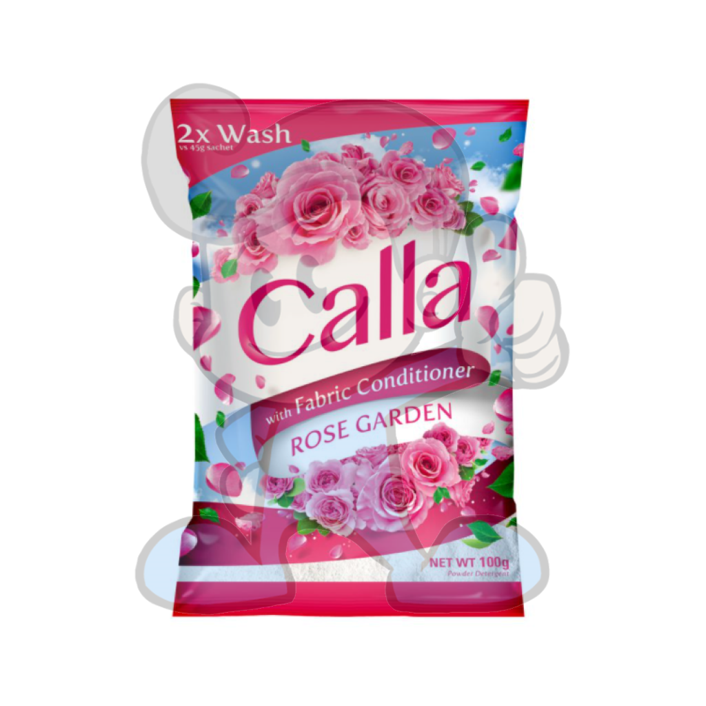 Calla Powder detergent with Fabric Conditioner Rose Garden (24 x 100g ...
