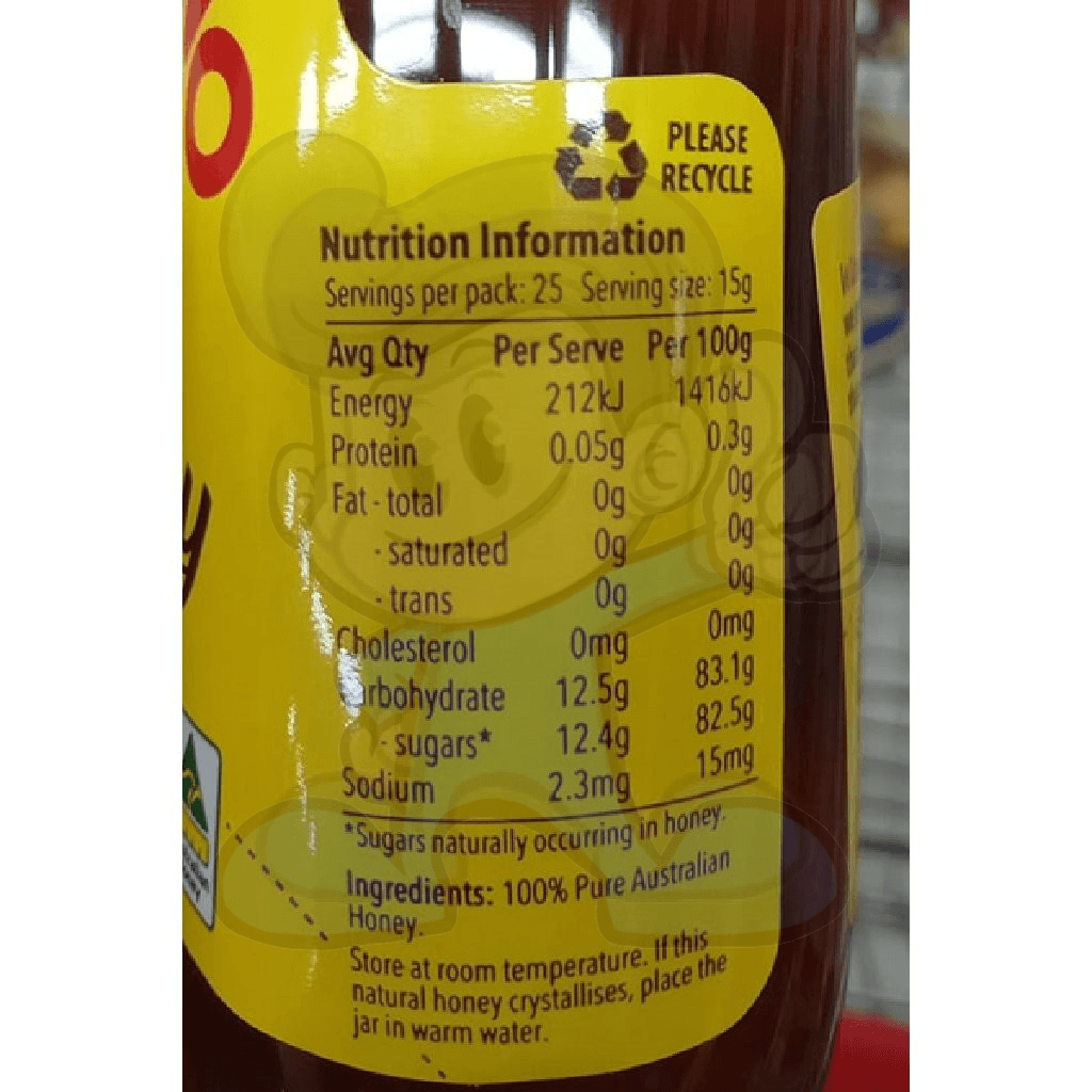 Capilano Pure Honey 100% Australian 375 G. Groceries
