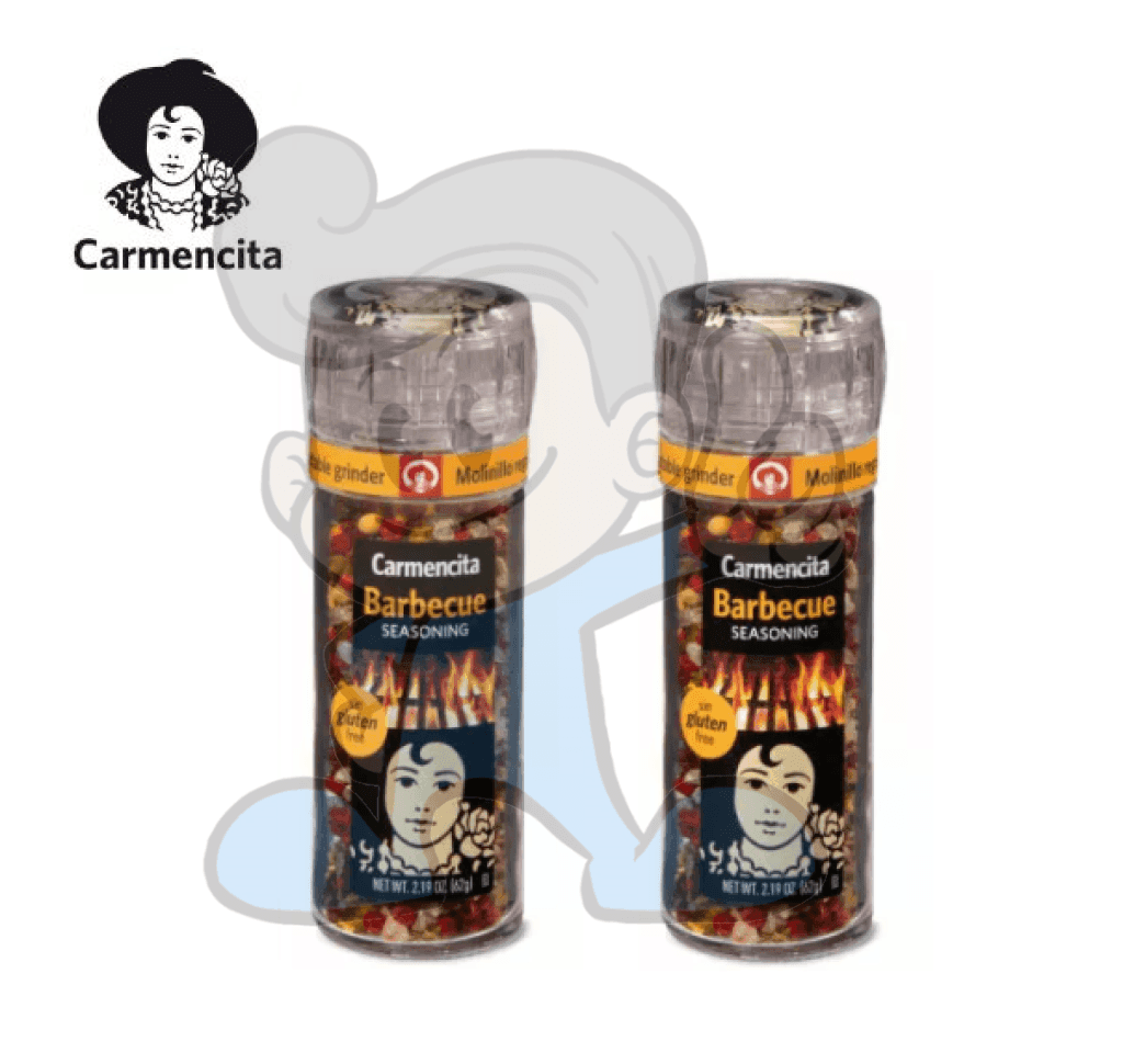Carmencita Barbecue Seasoning (2 X 62G) Groceries