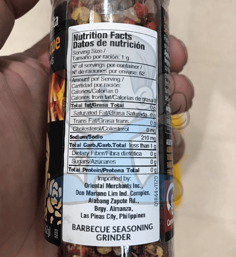 Carmencita Barbecue Seasoning (2 X 62G) Groceries