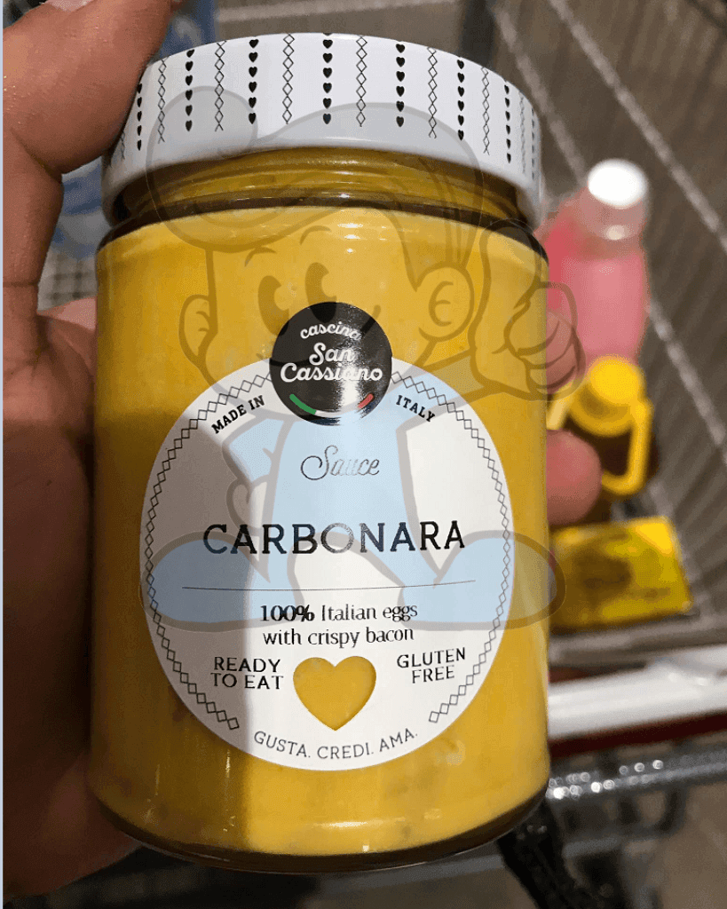 Cascina San Cassiano Carbonara Sauce 290G Groceries