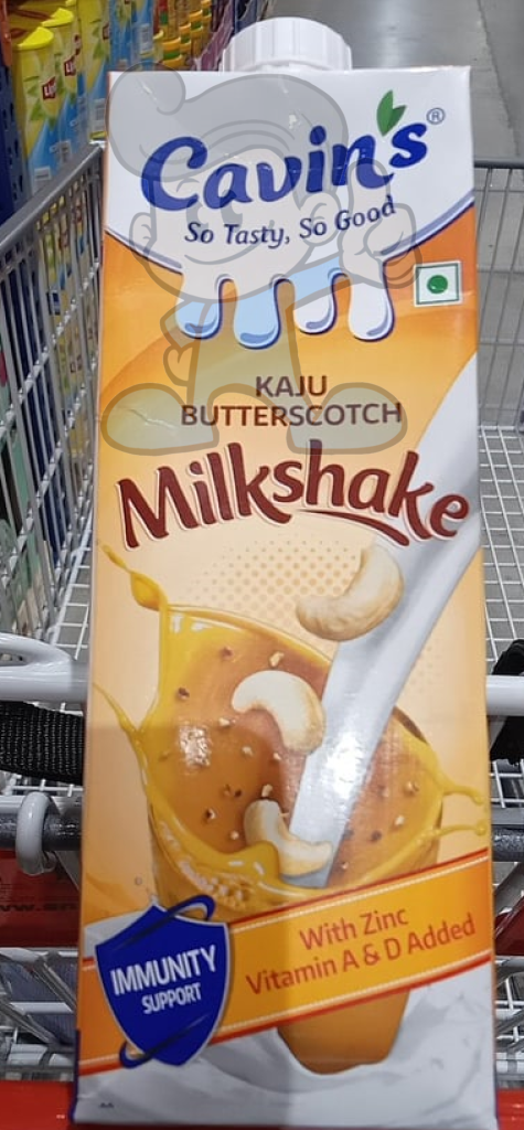 Cavin&#39;s Kaju Butterscotch Milkshake (2 X 1L) Groceries