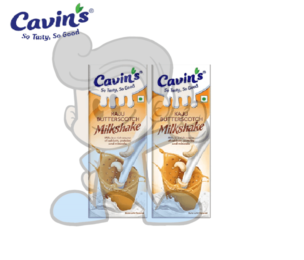Cavins Kaju Butterscotch Milkshake (2 X 1L) Groceries
