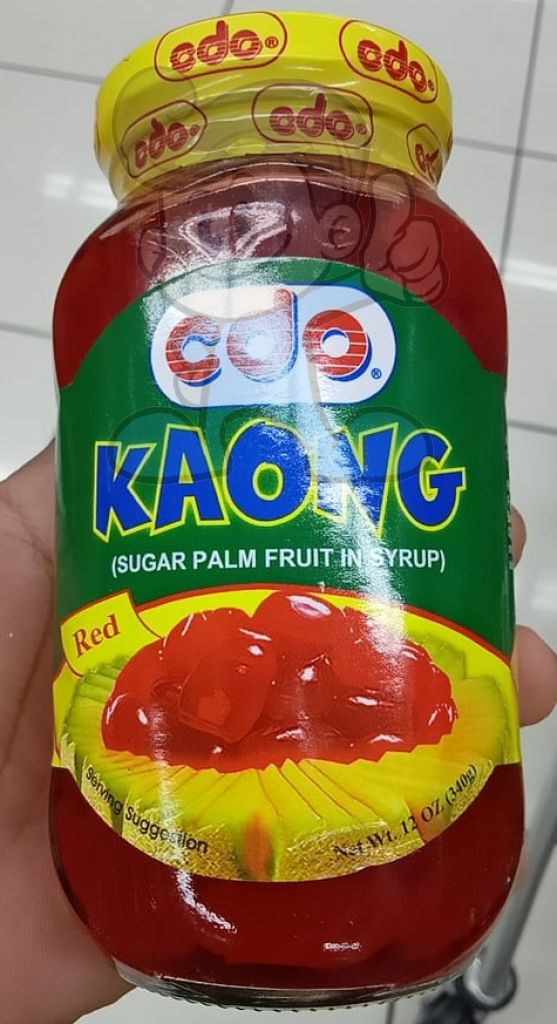 Cdo Red Kaong Sugar Palm Fruit In Syrup (2 X 340 G) Groceries