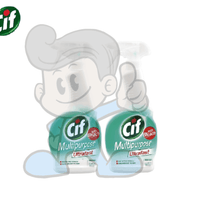 Cif Multipurpose Antibacterial Spray With Bleach Ultrafast (2 X 450 Ml) Household Supplies