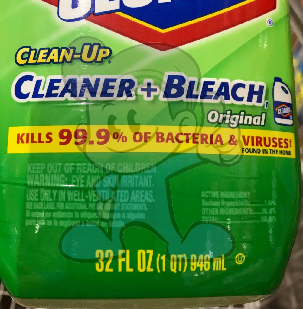 Clorox Clean-Up Cleaner + Bleach Original 32 Oz. Household Supplies