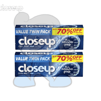 Closeup Value Twin Pack Cool Mint Toothpaste 2S (2 X 191 G) Beauty