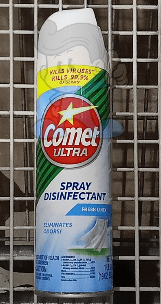 Comet Ultra Disinfectant Spray Fresh Linen Scent 19Oz. Household Supplies