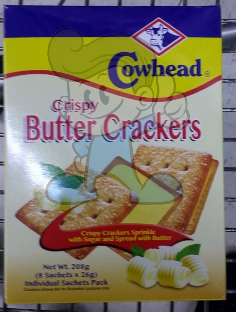Cowhead Crispy Butter Crackers (2 X 208 G) Groceries