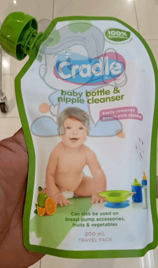 Cradle Baby Bottle And Nipple Cleanser (2 X 200 Ml) Mother &