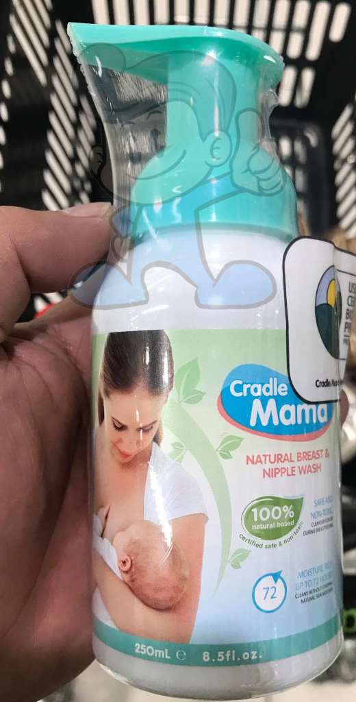 Cradle Mama Natural Breast And Nipple Wash 250Ml Mother & Baby