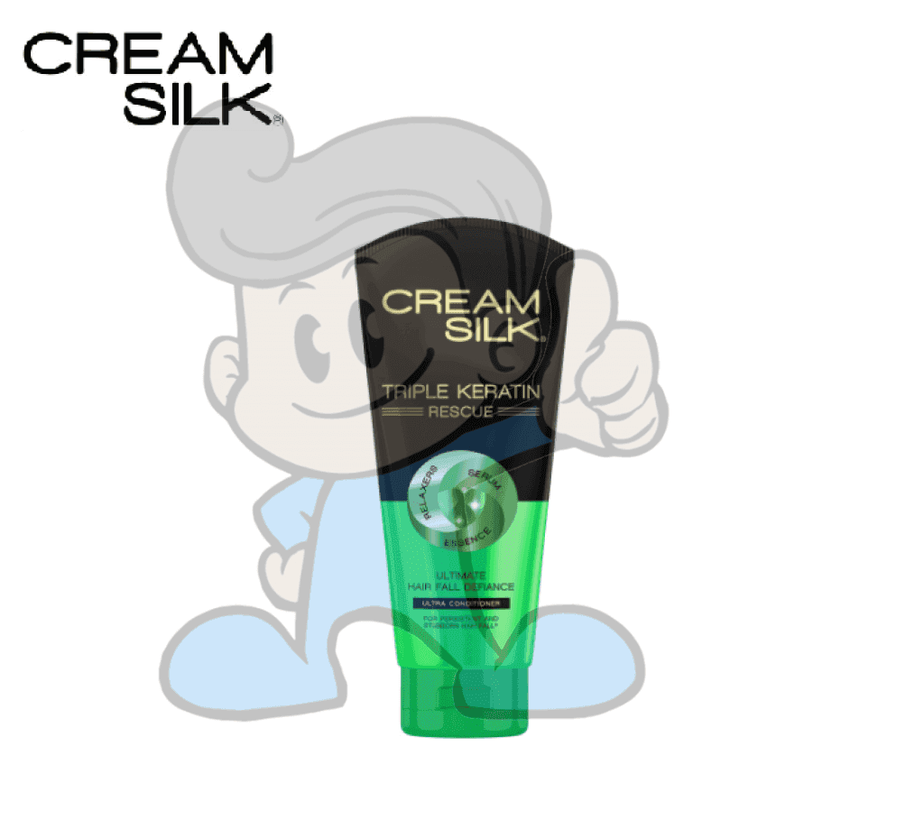 Cream Silk Triple Keratin Rescue Ultimate Hair Fall Defiance Ultra Conditioner 340 Ml Beauty