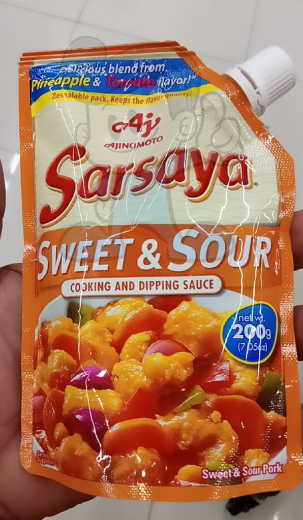 Ajinomoto Sarsaya Sweet &amp; Sour Cooking and Dipping Sauce (6 x 200 g)