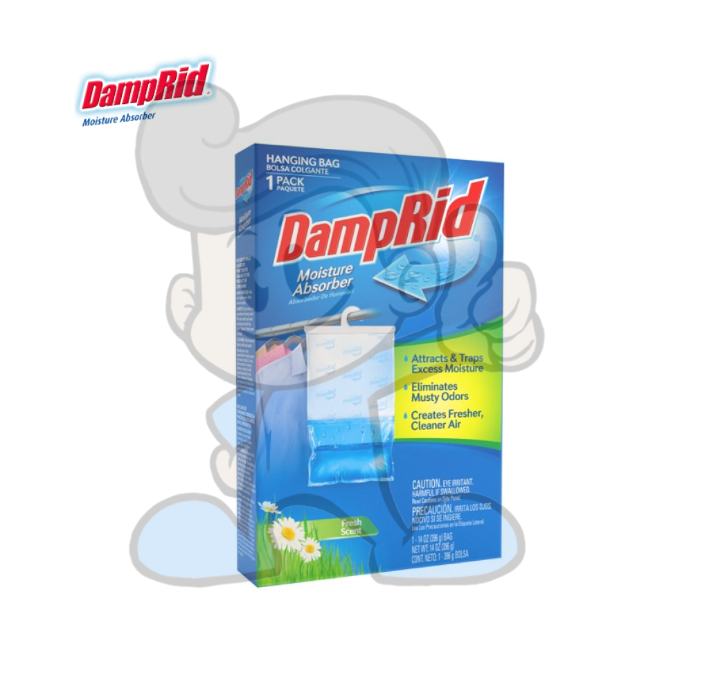 Damprid Fresh Scent Hanging Moisture Absorber For Fresher Air 1 Pack Motors