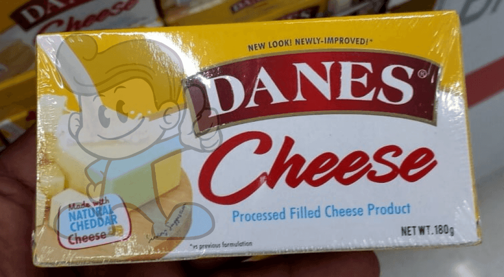 Danes Cheese Made With Natural Cheddar (3 X 180 G) Groceries