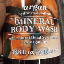 Dead Sea Collection Argan Body Wash With Natural Minerals 1000Ml Beauty